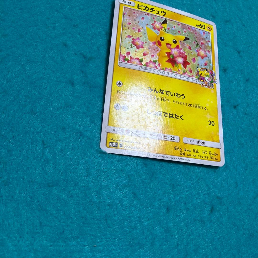 ピカチュウ みんなでいわう 224/sm-p