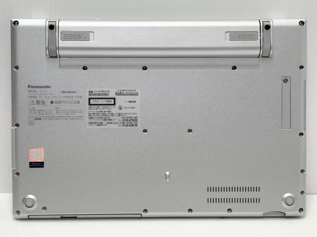 Let's Note LV7 8G SSD256G14.0FHD WebCam⑤