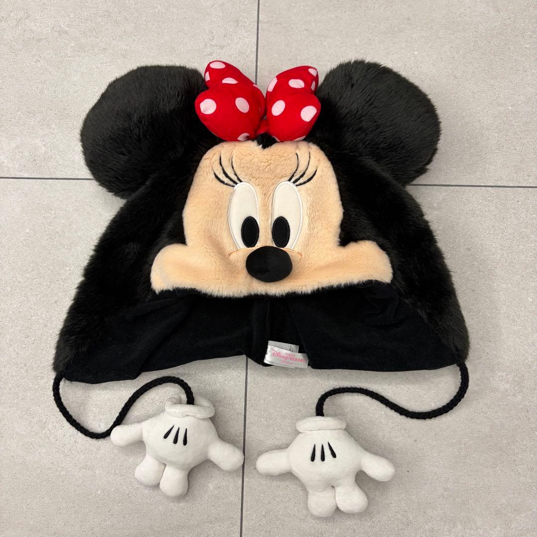 極美品 ディズニー ファンキャップ ミッキー ミニー 58cm