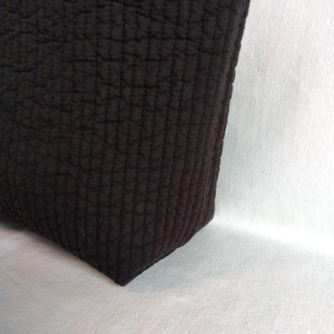 ☆トートバッグS☆ ダークグレー くすみピンク ヌビバッグ