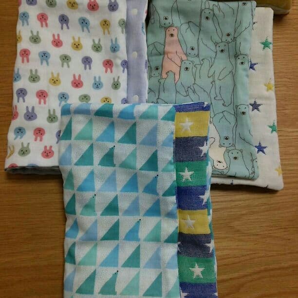 確認用  こうだうに！！ガーゼフェイスタオル、ガーゼブランケット