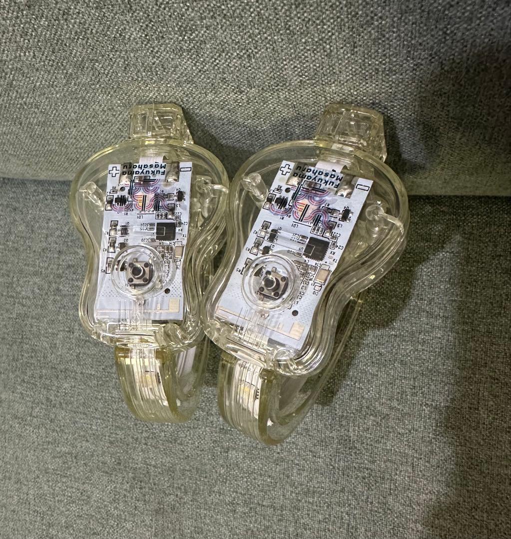 福山雅治　シンクロライトバングル　クリアイエロー【2個セット】