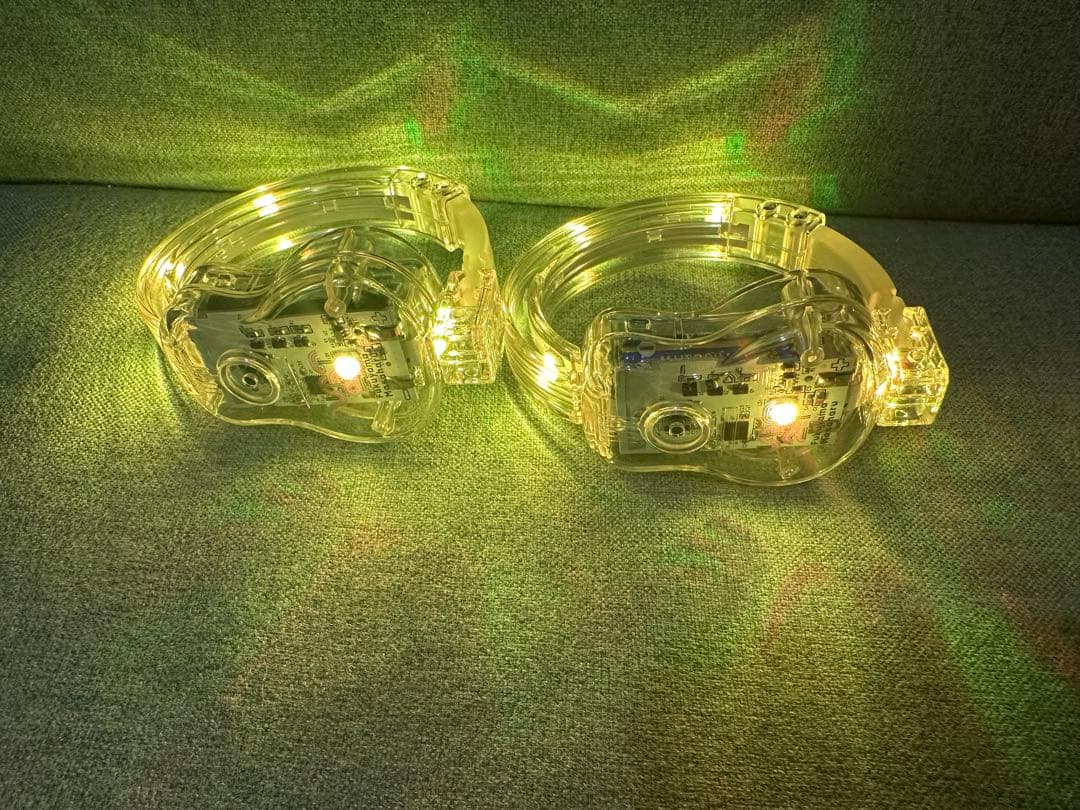 福山雅治　シンクロライトバングル　クリアイエロー【2個セット】