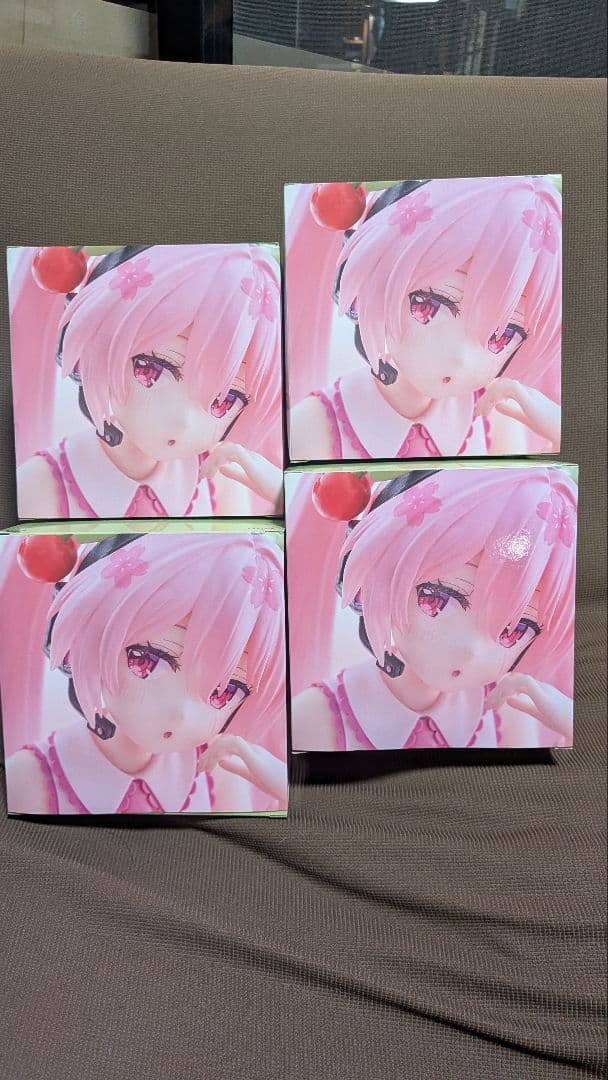 桜ミク Desktop Cute 〜さくらんぼクッションver.〜 4個セット