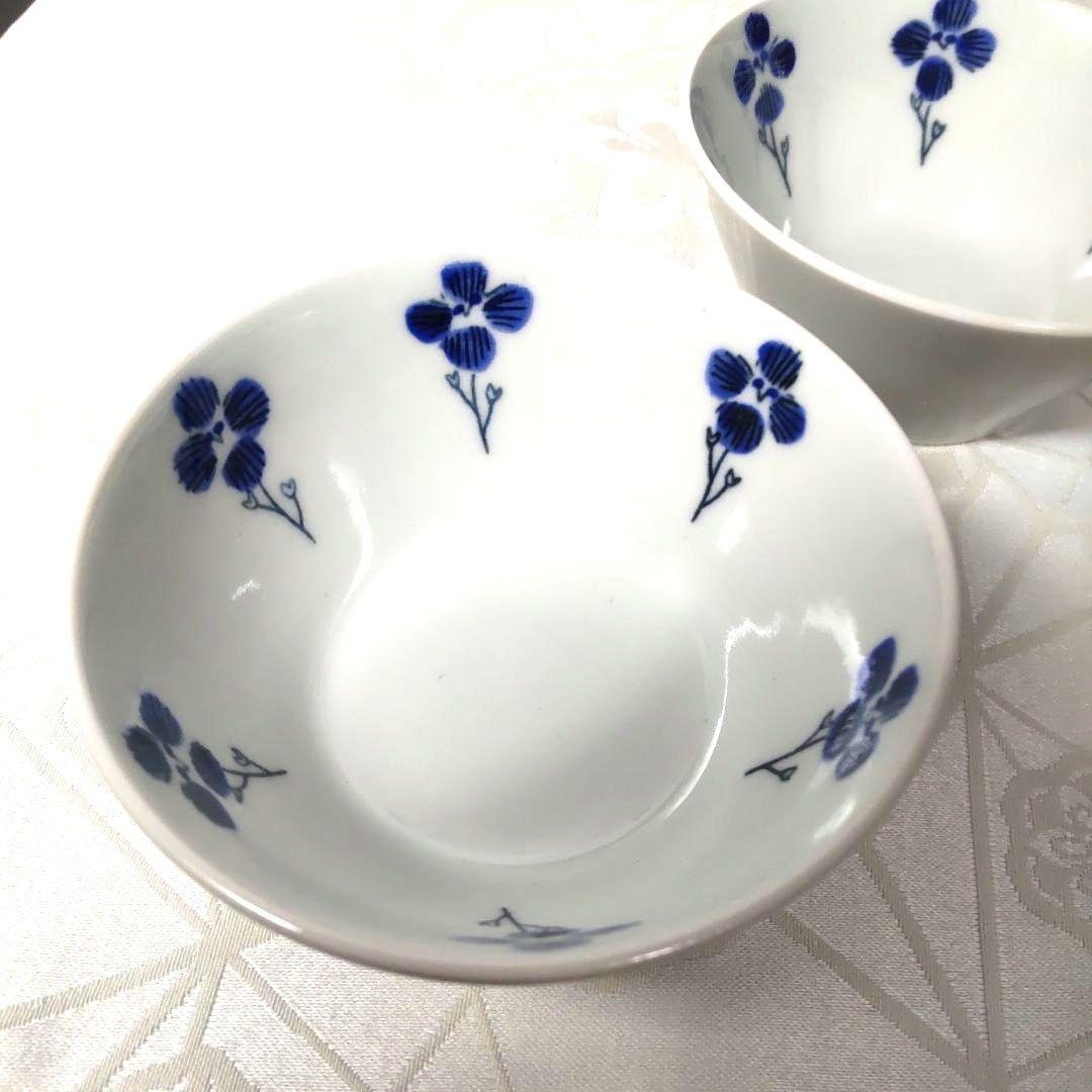 ametuchi アメツチ 小鉢 フリーカップ 青花唐草 2個
