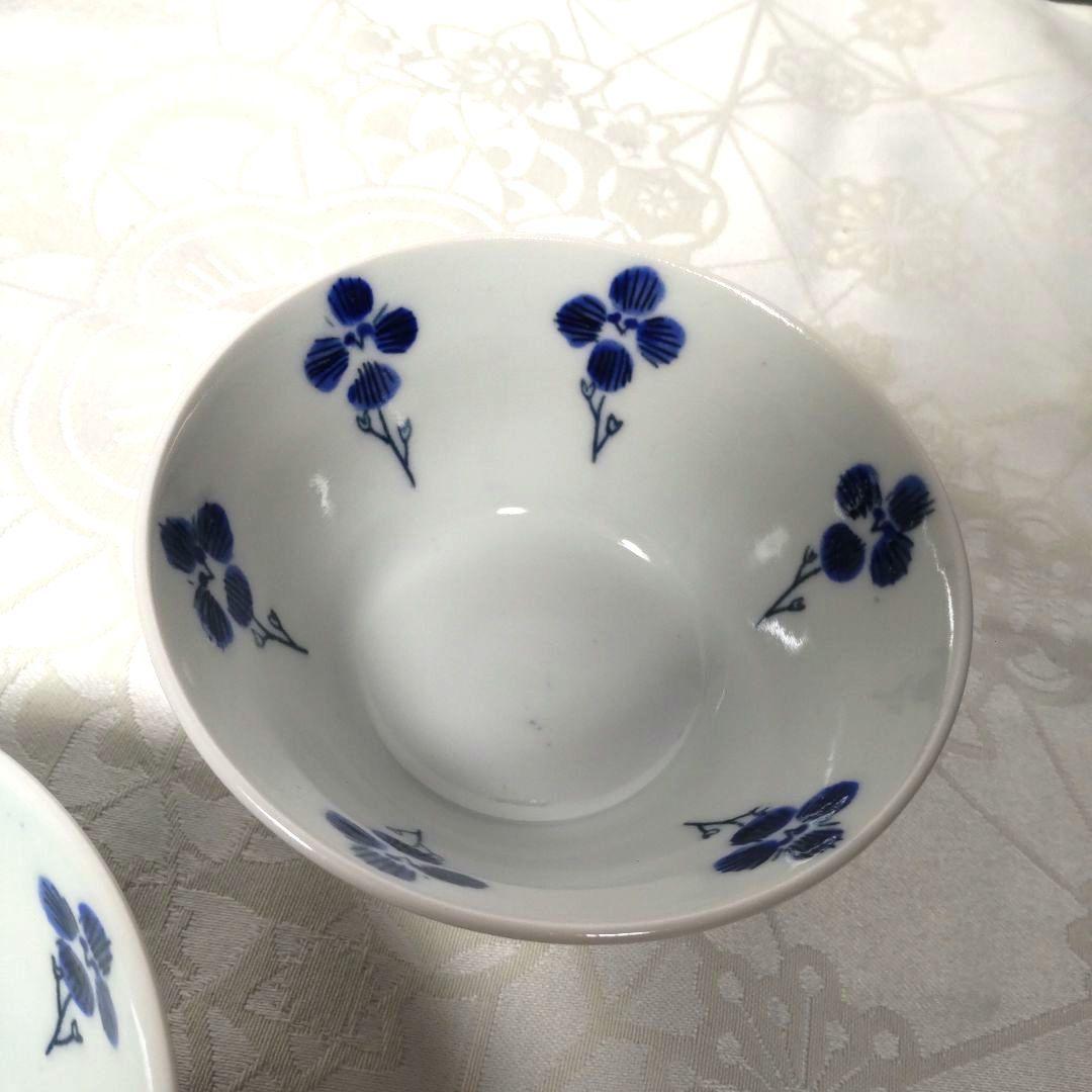 ametuchi アメツチ 小鉢 フリーカップ 青花唐草 2個