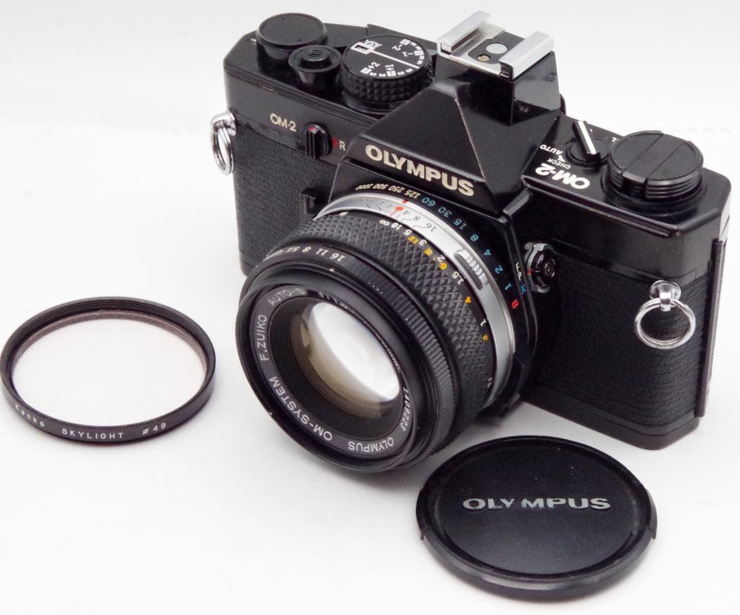 オリンパス OM-2 ブラック F.ZUIKO AUTO-S 50mm F1.8