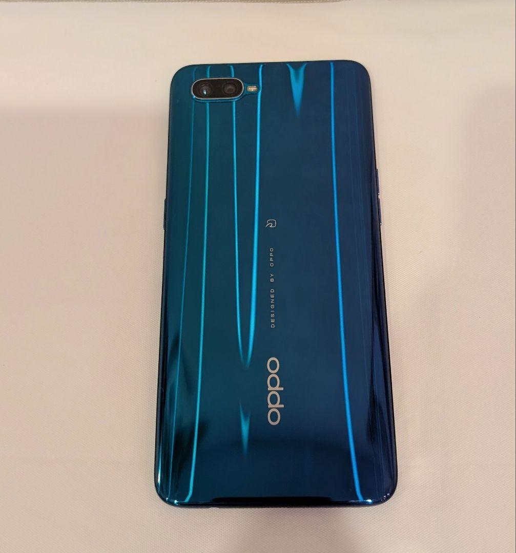 OPPO Reno A 128GB 楽天 SIMフリー ブルー スマホ 本体