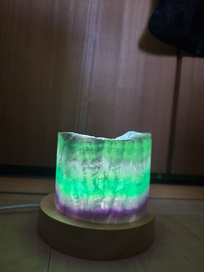 筒型天然石フローライト