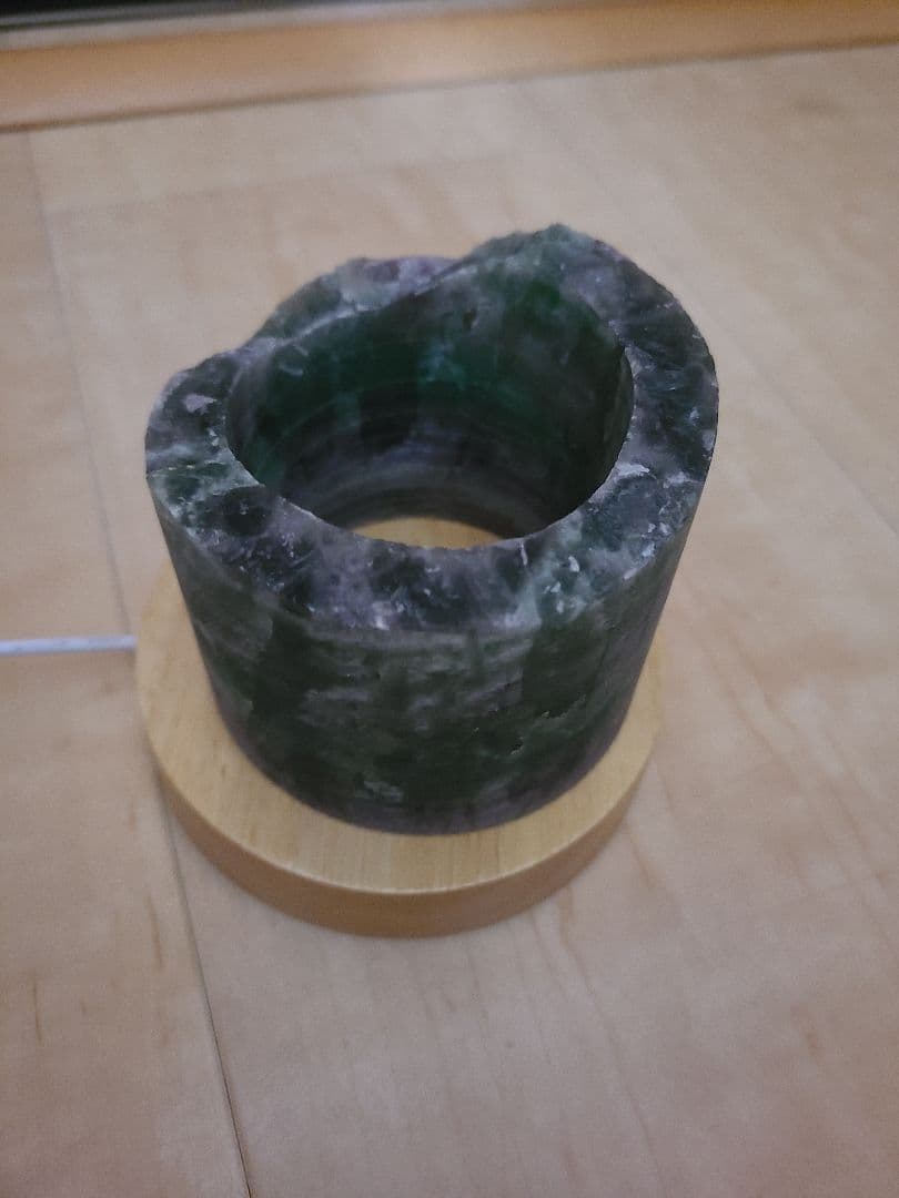 筒型天然石フローライト