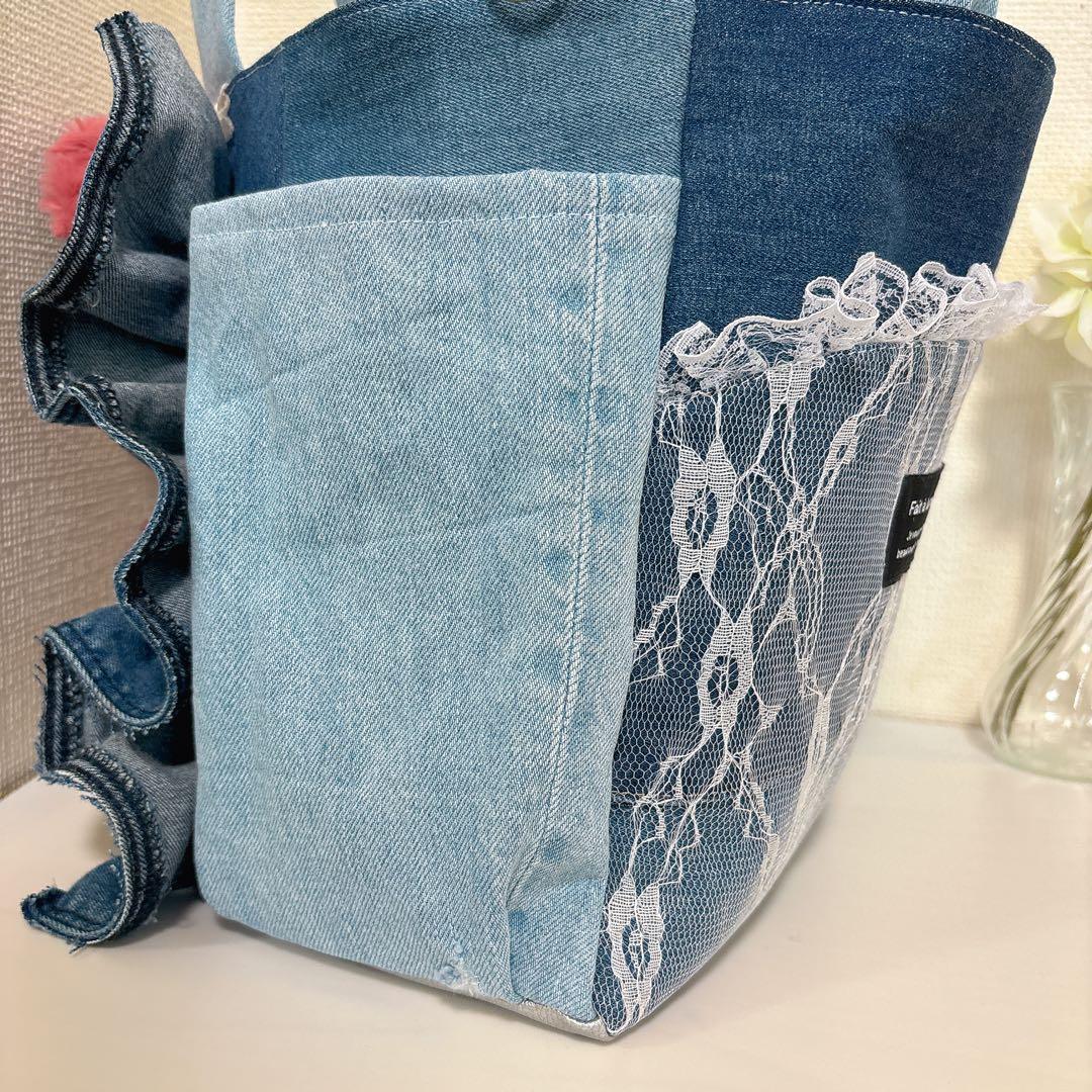 コヤンイサムチョン　ベリーピンクるみちゃん　デニム　バック　3way