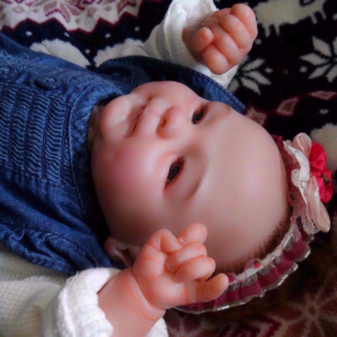 明日にはお値段戻ります！リボーンドール　エクボの可愛い天使ちゃん