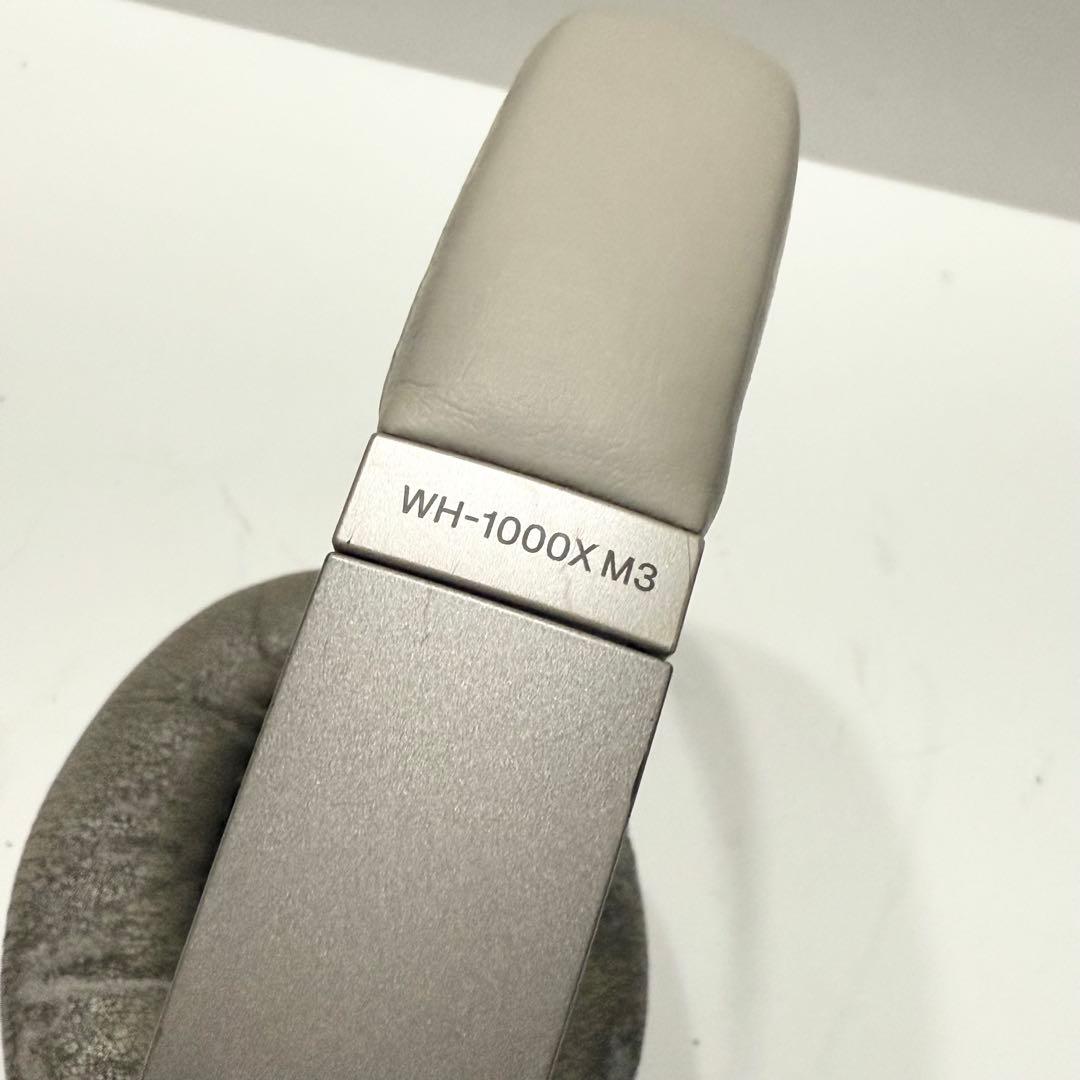 動作品★SONY ワイヤレスヘッドホン WH-1000X M3 プラチナシルバー