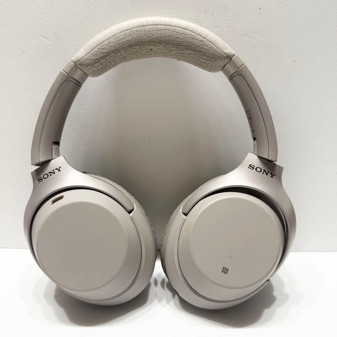 動作品★SONY ワイヤレスヘッドホン WH-1000X M3 プラチナシルバー