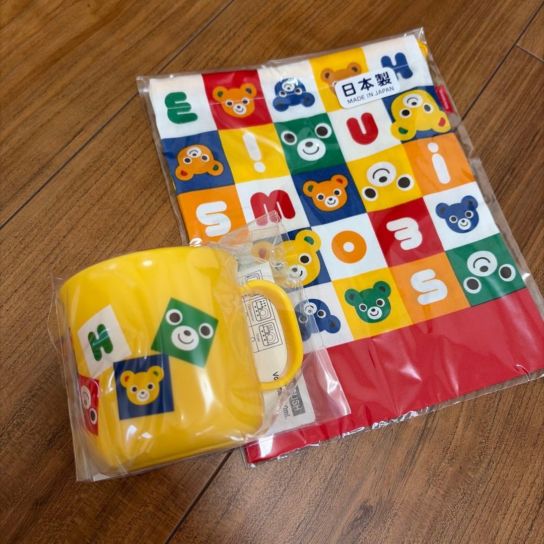 新品 MIKI HOUSE お弁当箱 コップ 巾着 上履き袋