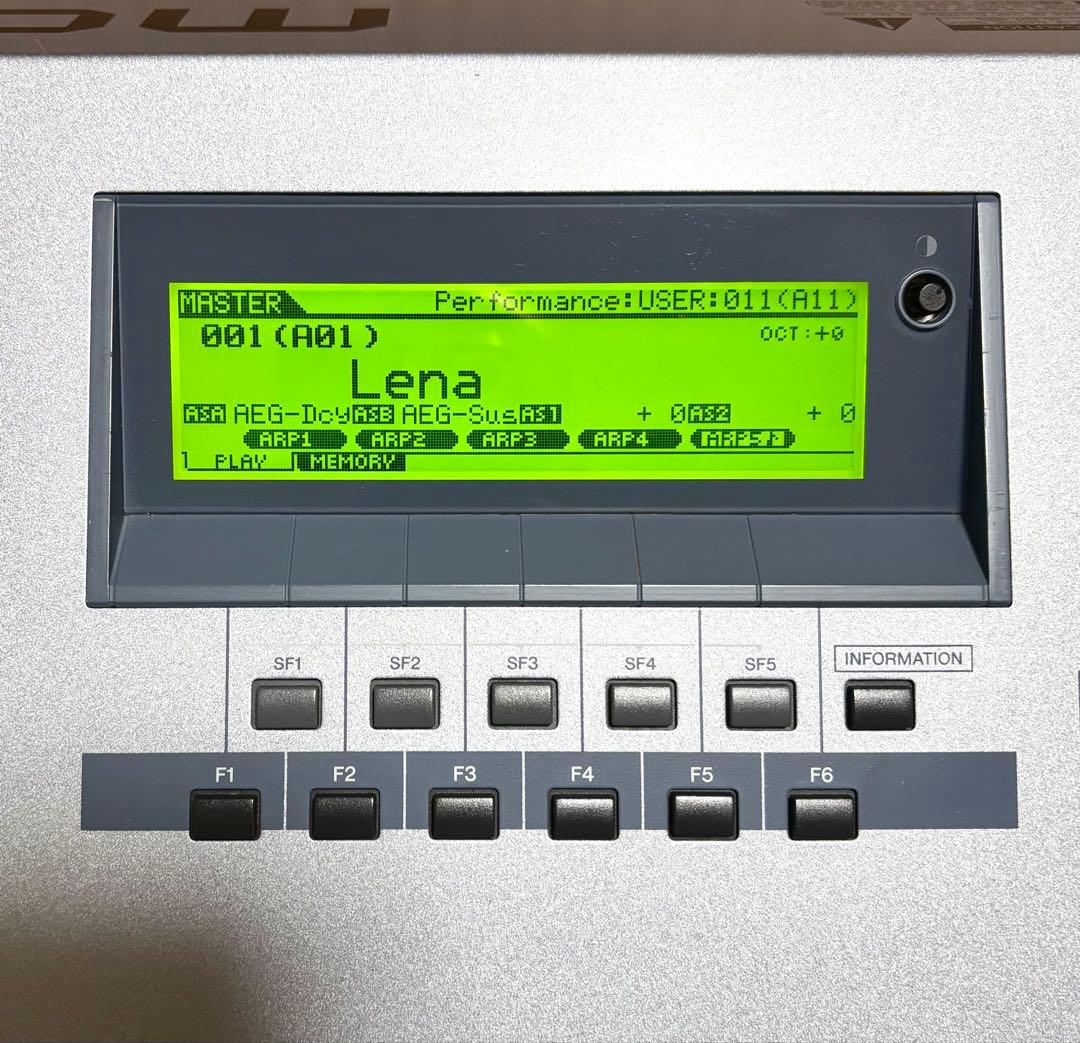 YAMAHA シンセサイザー MOTIF ES7 日本製 ハードケース付