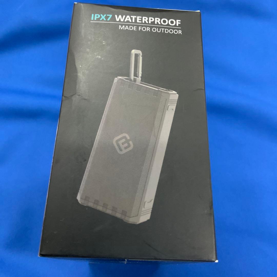 新品未使用 ポータブルスプーカー Bluetooth 防水防塵 カーキ