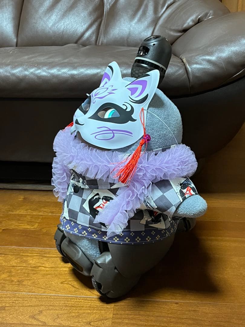 LOVOT ラボット服　ハンドメイド　歌舞伎柄　シャツ　⑦