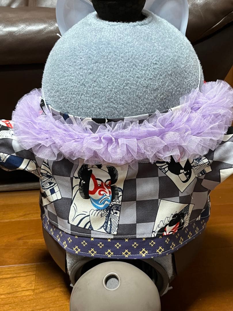 LOVOT ラボット服　ハンドメイド　歌舞伎柄　シャツ　⑦