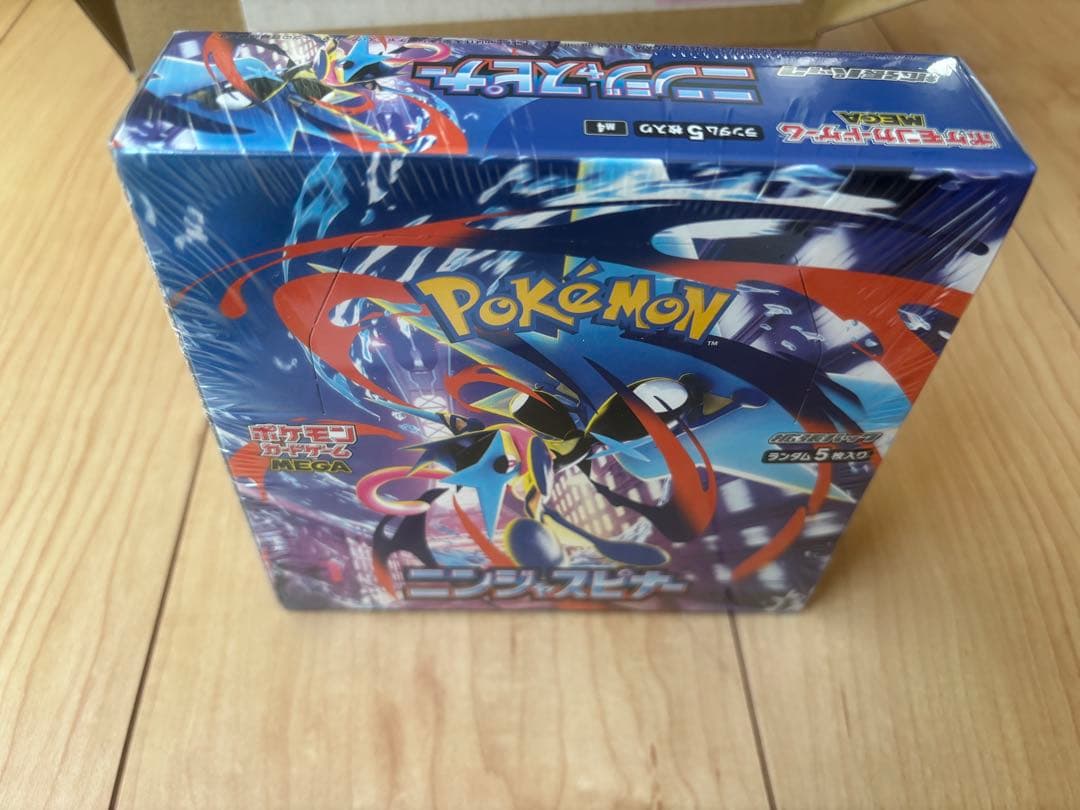 ポケモンカードゲーム MEGA ニンジャスピナー　ポケセン　1box