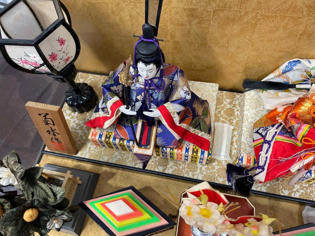 おひなさま　親王飾り　雛人形　極上品　菊水作