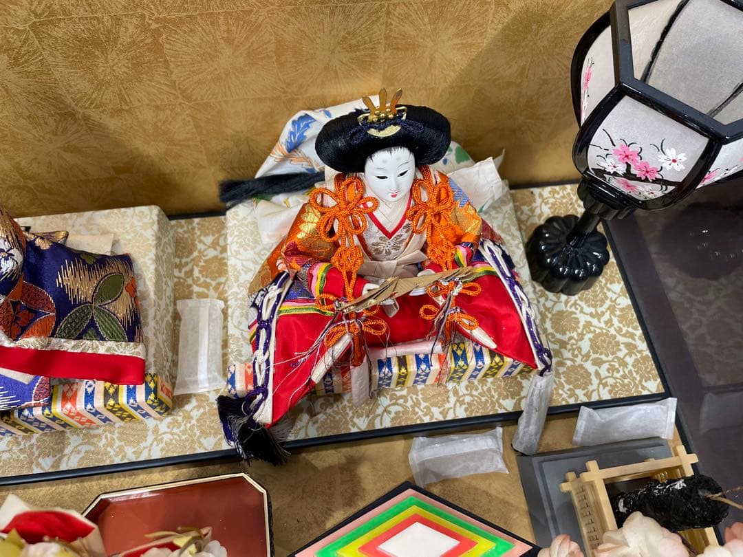 おひなさま　親王飾り　雛人形　極上品　菊水作