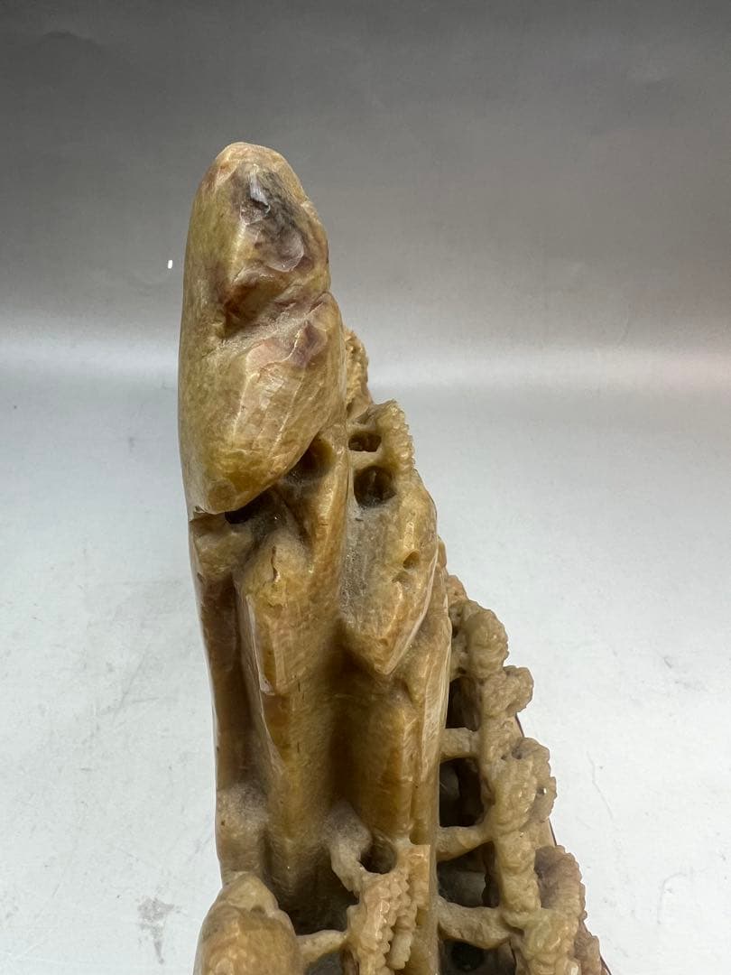 ［珍品］寿山石 置物 送料込み