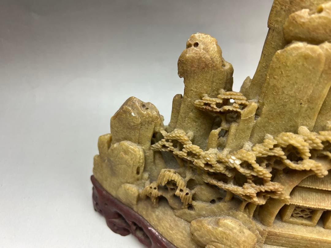 ［珍品］寿山石 置物 送料込み