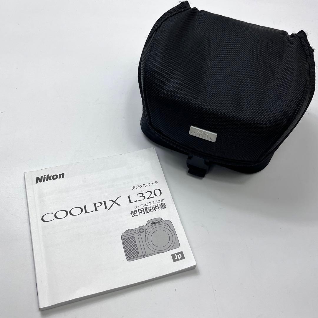 Nikon COOLPIX L320 ニコン デジタルカメラ カメラ ブラック