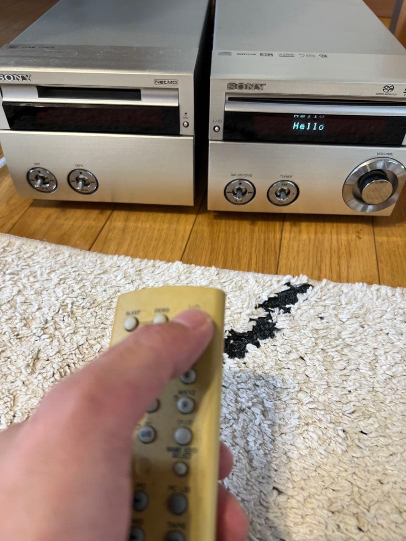SONYマイクロハイファイコンポーネントシステム Listen CMT-SE9