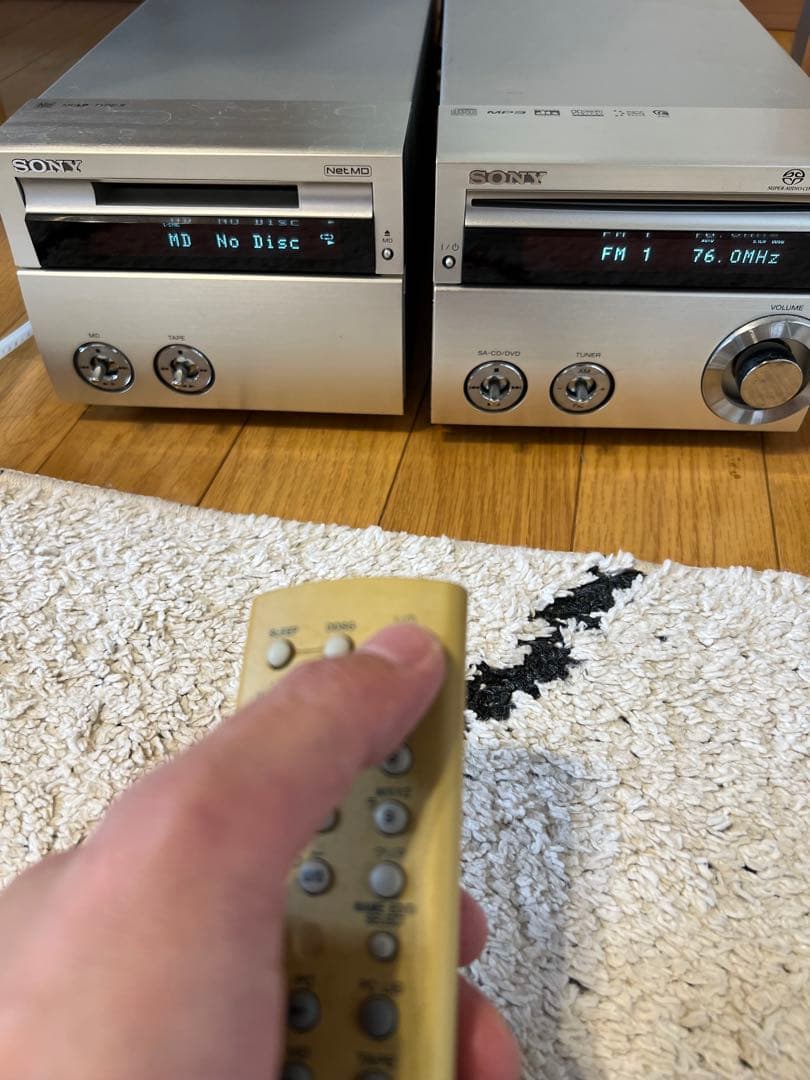 SONYマイクロハイファイコンポーネントシステム Listen CMT-SE9