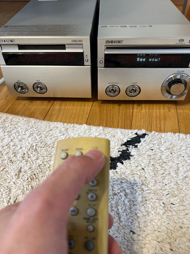 SONYマイクロハイファイコンポーネントシステム Listen CMT-SE9