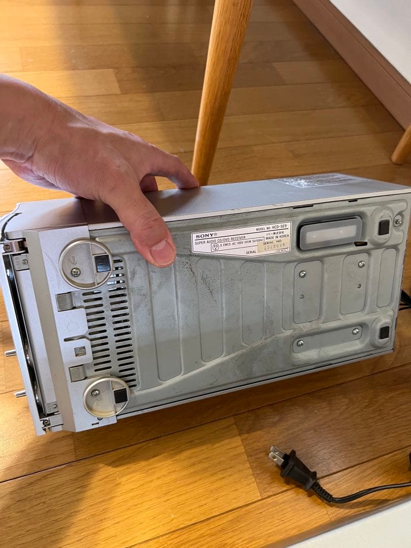 SONYマイクロハイファイコンポーネントシステム Listen CMT-SE9