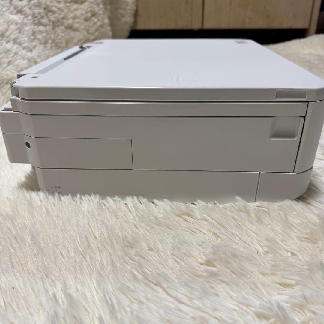EPSON プリンタ　EP-815A 純正インク付き　カラー(ホワイト)