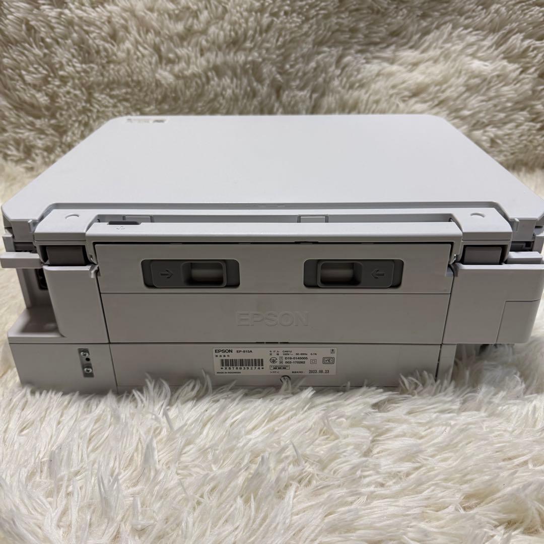 EPSON プリンタ　EP-815A 純正インク付き　カラー(ホワイト)
