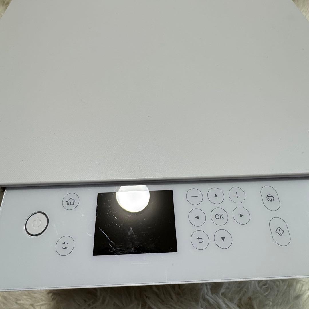 EPSON プリンタ　EP-815A 純正インク付き　カラー(ホワイト)
