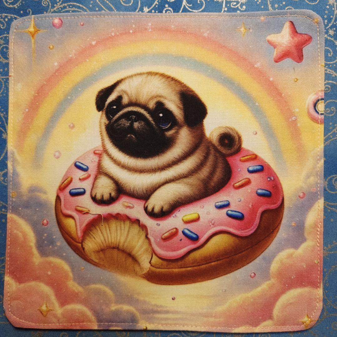 アロママ　ハンカチ　プードルちゃん柄　18枚