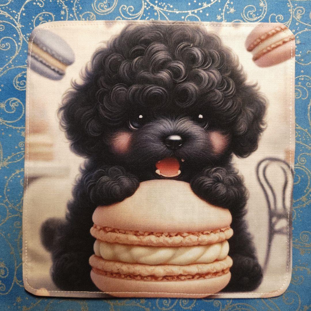 アロママ　ハンカチ　プードルちゃん柄　18枚