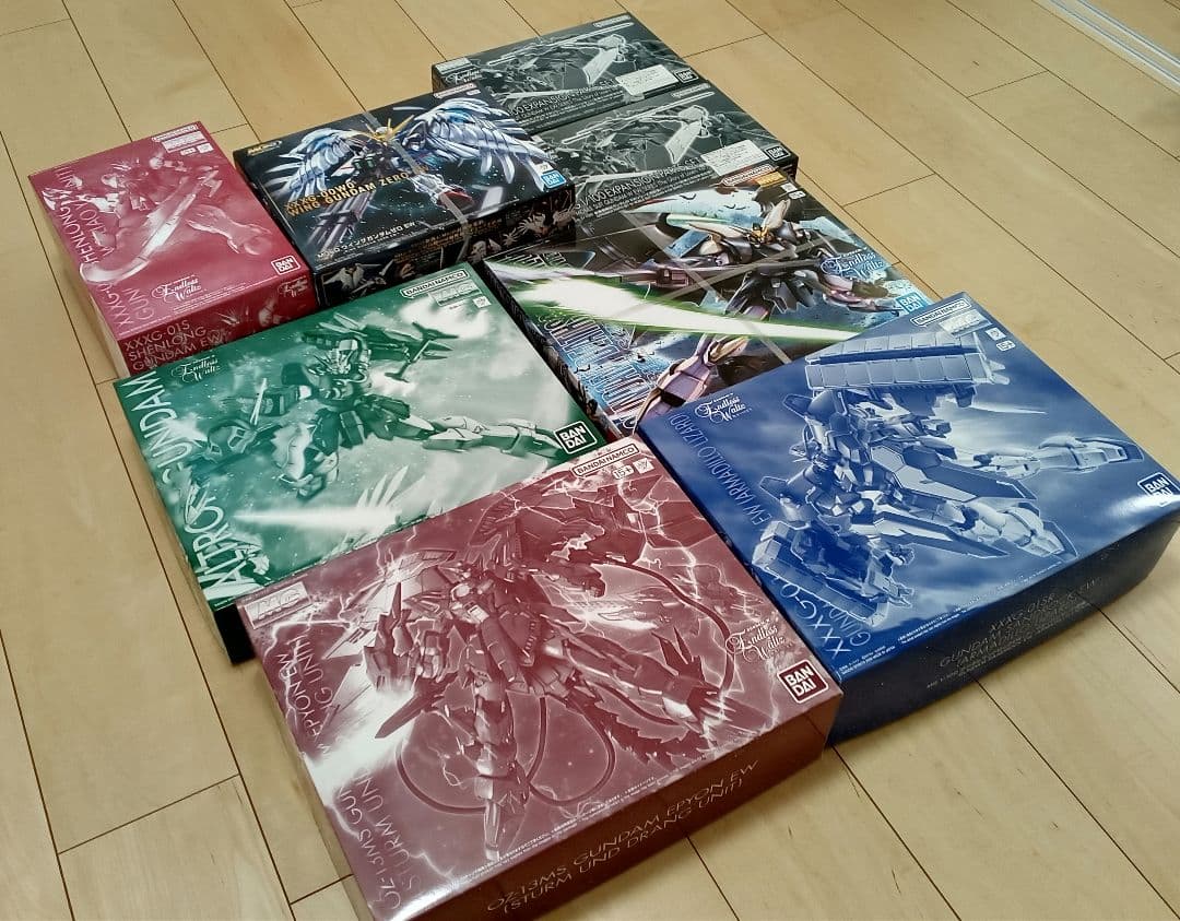 MG ガンダムW EW 敗者たちの栄光 6体＋拡張パーツ2個セット 未組立