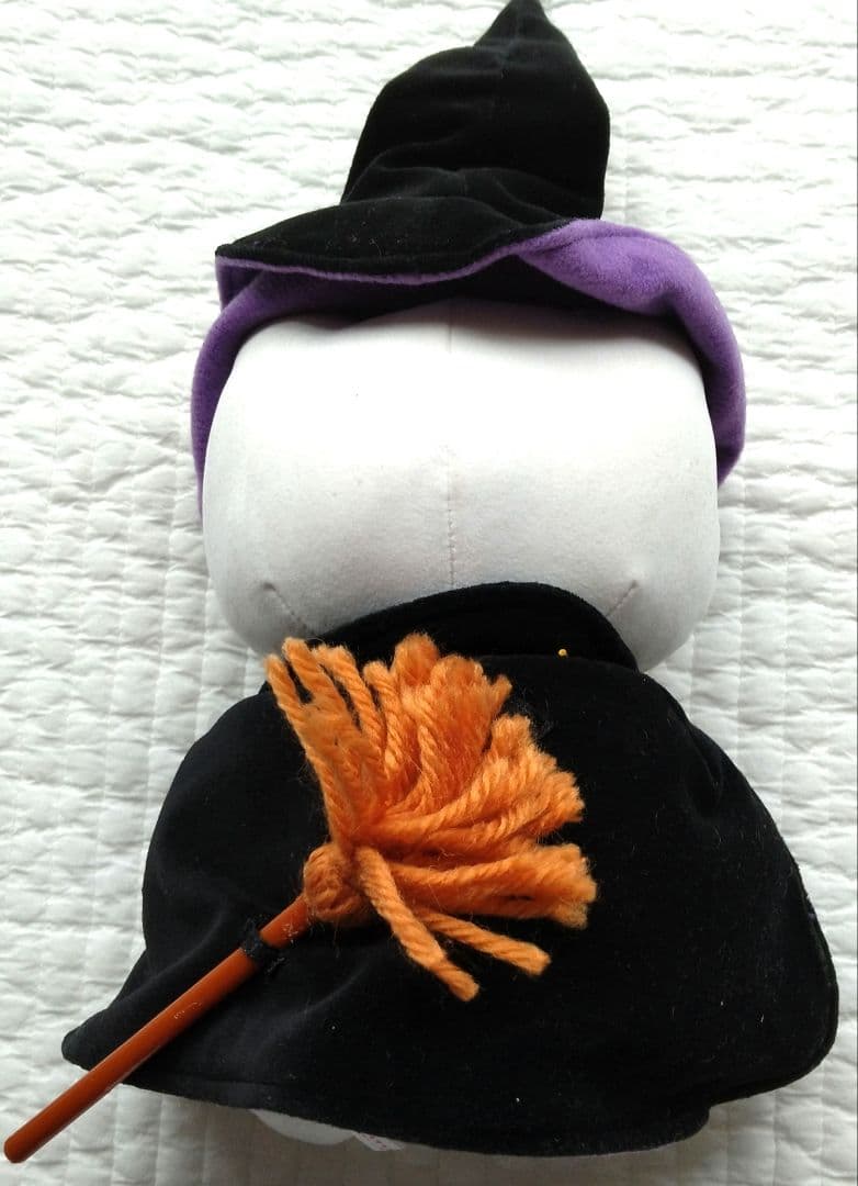 【レア】サンリオ ハローキティ 魔女 黒 ぬいぐるみ 箱あり