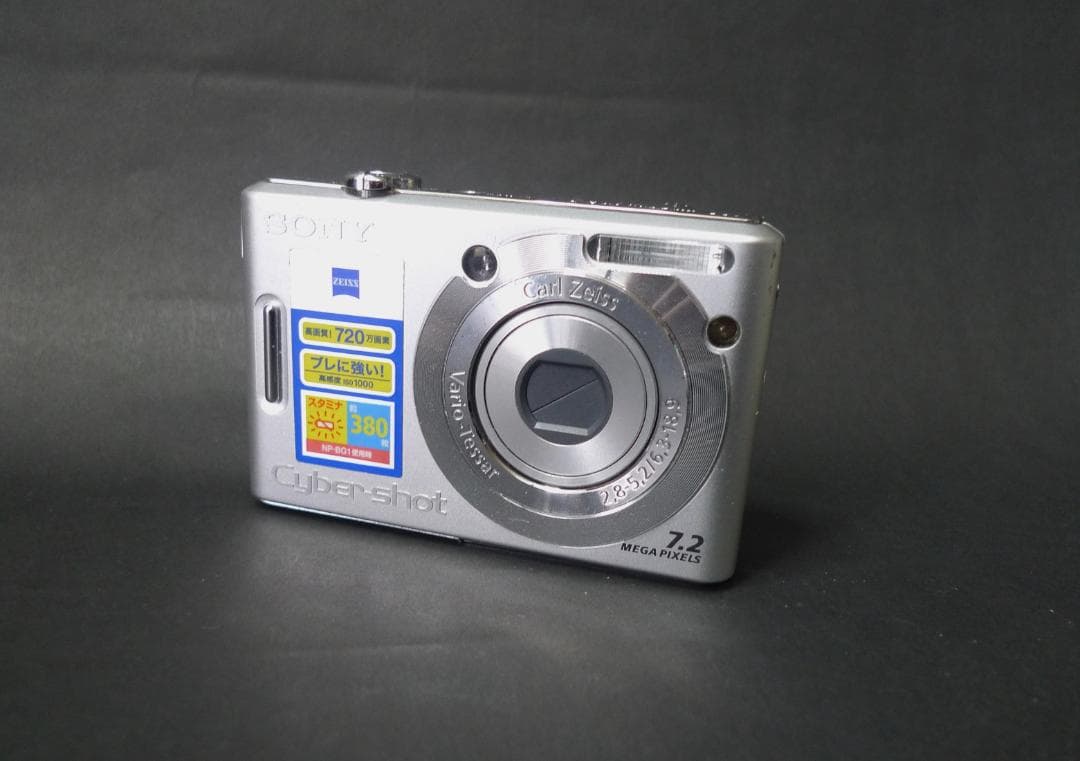 美品★SONY Cyber-Shot DSC-W35 720万画素 完動品