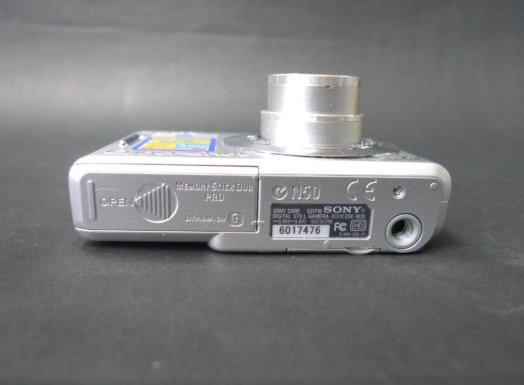 美品★SONY Cyber-Shot DSC-W35 720万画素 完動品
