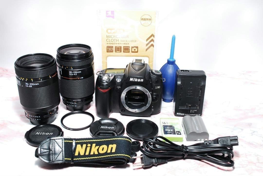 ✨Nikon D90✨広角〜望遠OK ダブルレンズで全部撮れる