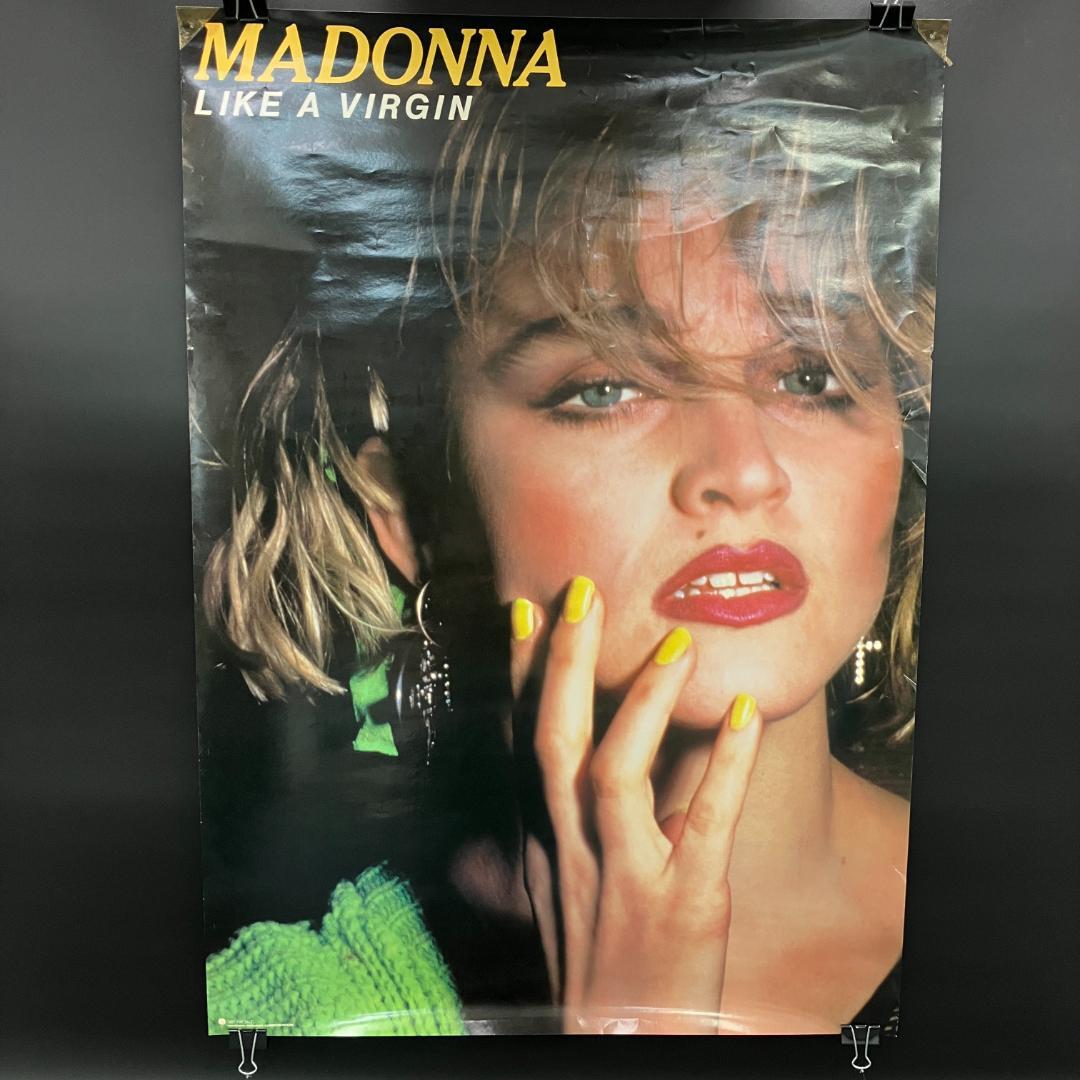マドンナ ポスター Like a Virgin ヴィンテージ R8SB327