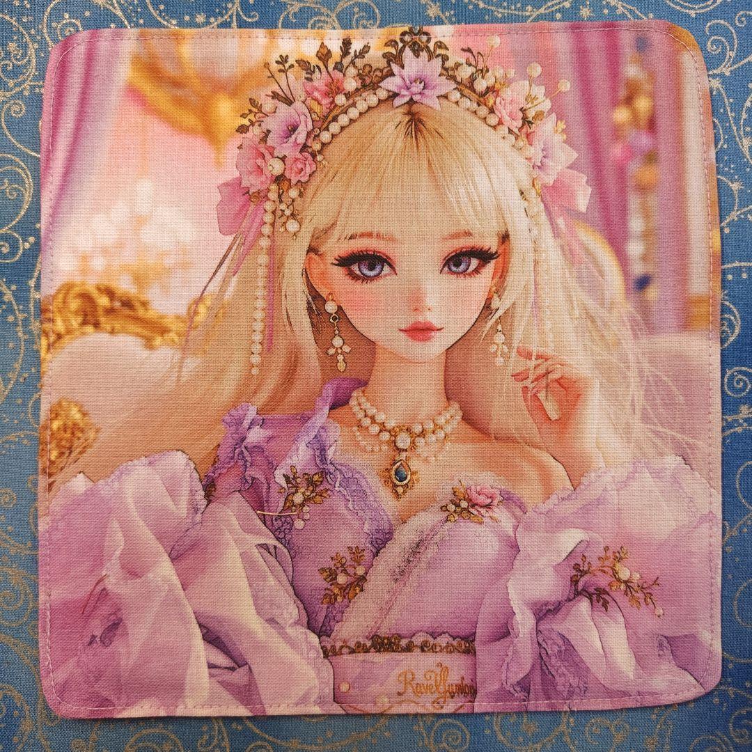 ファン子　パネル1枚　ハンカチ18枚　ネコちゃん柄