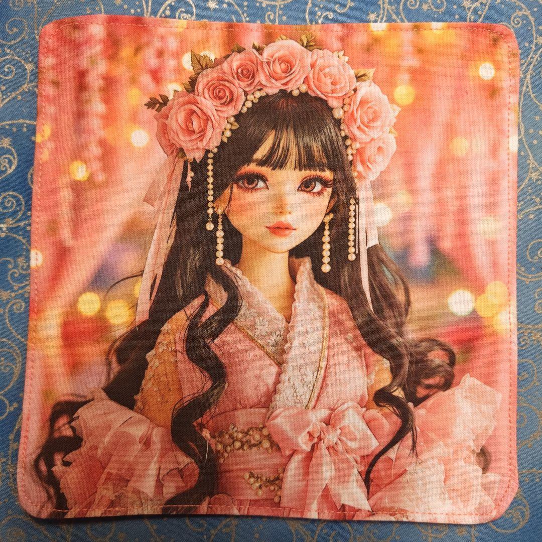 ファン子　パネル1枚　ハンカチ18枚　ネコちゃん柄