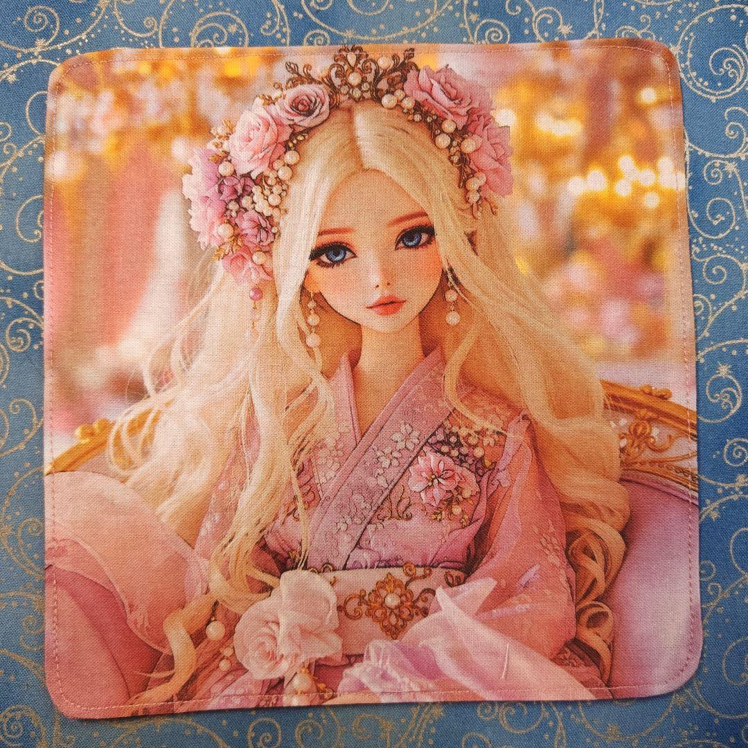 ファン子　パネル1枚　ハンカチ18枚　ネコちゃん柄