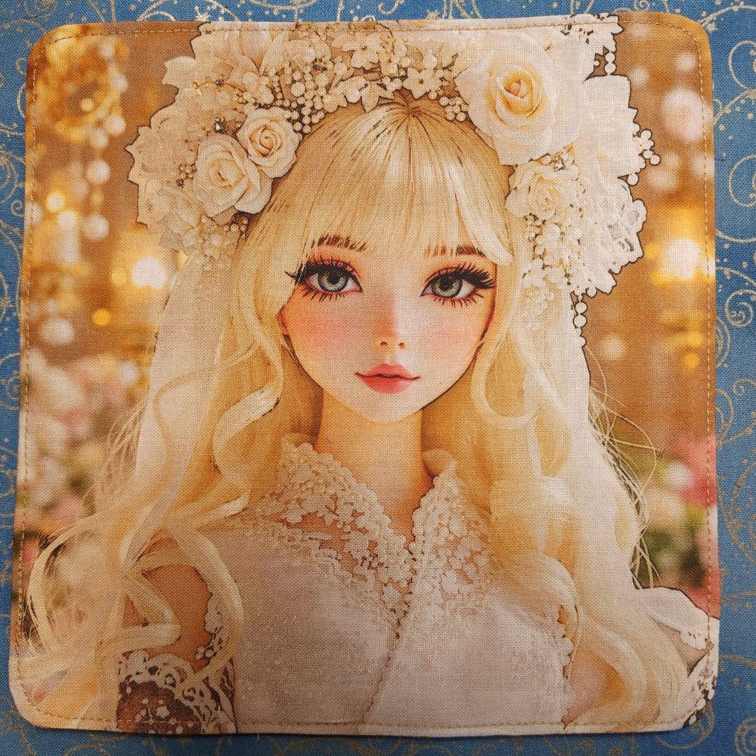 ファン子　パネル1枚　ハンカチ18枚　ネコちゃん柄