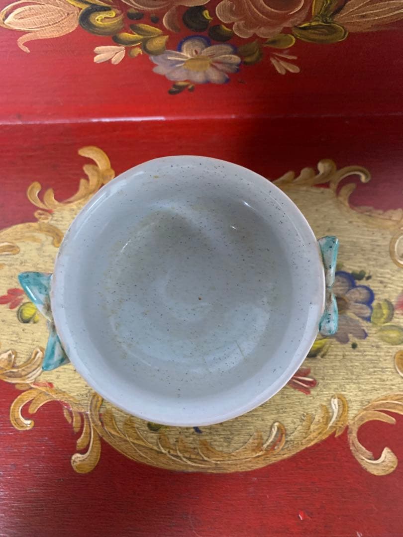 ビヨンヴィンブラッド　ビンテージ1955年手書き一点物作品エバミニ花瓶！