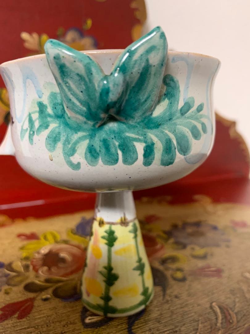 ビヨンヴィンブラッド　ビンテージ1955年手書き一点物作品エバミニ花瓶！